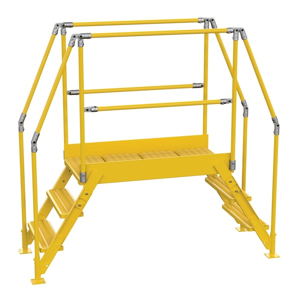 Cross-Over Ladder, 3 Step, 28 H, 38 W